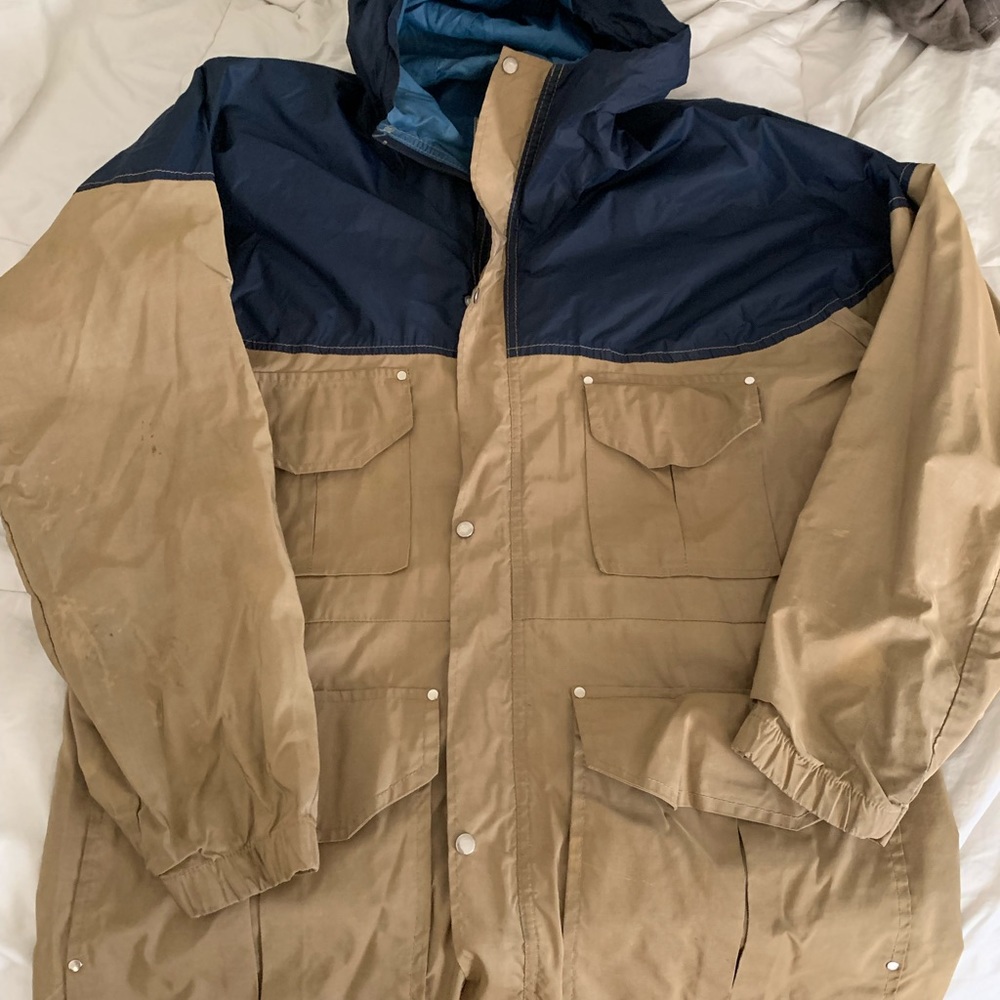 Alpine Product Two Tone Raincoat Size Large